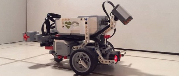 A Worm Brain Powering a LEGO Robot