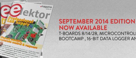 September Edition of Elektor Magazine Now Available