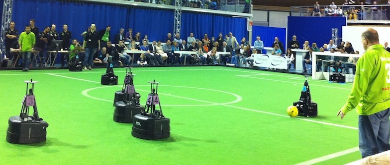 Dutch Autonomous Robots Win Soccer Tournament