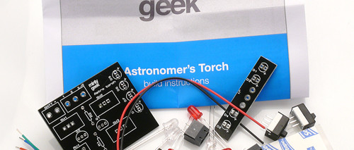 Elektor OUTLET hit by Minty Geeks Astro Torch and Electronic 101 Kit