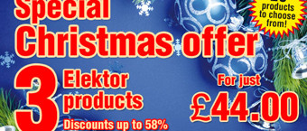 Don’t forget to pick up your Christmas Discounts at Elektor