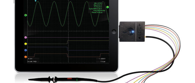 Turn your iPhone / iPad into a mixed-signal 'scope
