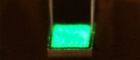 Novel green LED built on silicon substrate