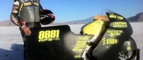 Electric motorcycle breaks 200 mph barrier