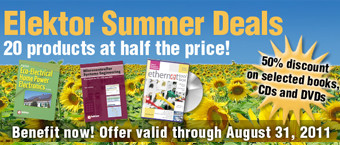 Summer Deals @ Elektor: 20 products at half the price!