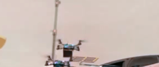 Orchestre de robots volants