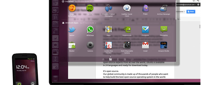 Ubuntu sur votre téléphone