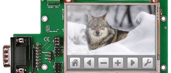 Quatre superbes nouveaux modules d'affichage dont un modèle tactile