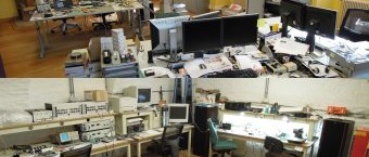 A Rat’s Nest-Less Workspace: Clean with Plenty of Screens