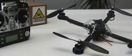 Quadcopters as Flying Power Stations