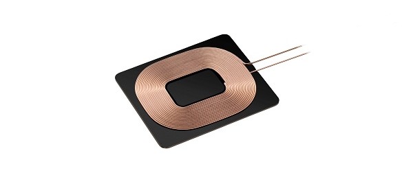 Dunste antennespoel voor draadloze energieoverdracht