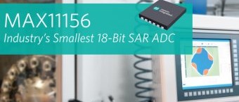 Industry’s Smallest 18-bit SAR ADC