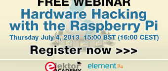 Join Our Hardware Hacking with the Raspberry Pi Webinar