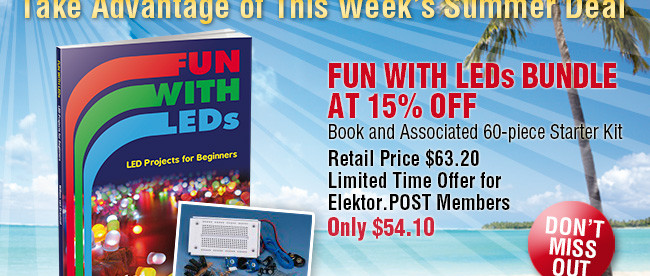 Summer Deal: Fun With LEDs Bundle @ 15% Off