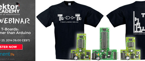 Latest Webinar Tests The Elektor T-Boards With Prizes to be Won!