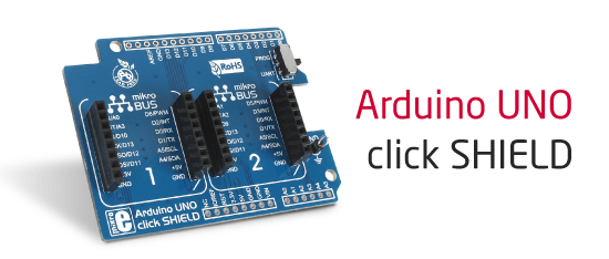 Use Click Boards with Arduino Uno