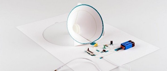 Paper Speaker Demystifies Electronics