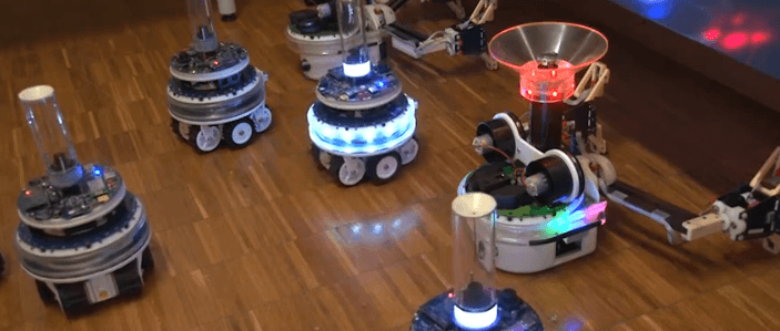Swarmanoid: A Hive Mind Robot Collective in Action [Video]	