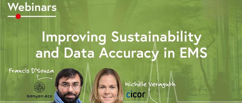 Sustainability and Data Accuracy Improvement in EMS — Webinar