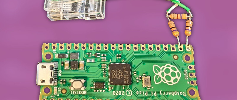 10BASE-T Ethernet Bit-banged on a Raspberry Pi Pico