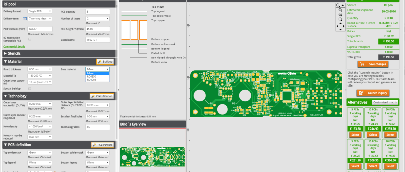 REVIEW:  RF Pool, professional PCBs for RF applications