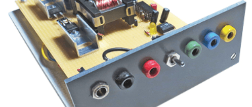 350-V Step-Up Converter High Voltage from a 30 V Bench Power Supply