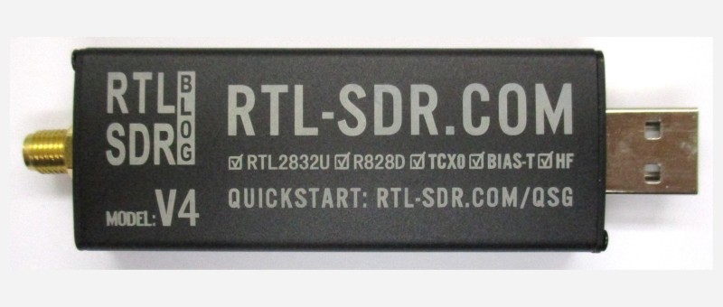 RTL-SDR Releases New V4 USB Dongle 