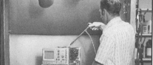 Saturday afternoon: give your oscilloscope a good wash-down