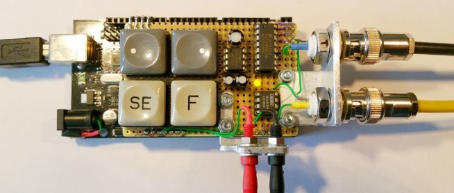 Project: voltage tracker for oscilloscope