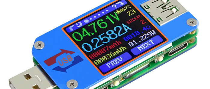 Review: The UM25C USB tester with colour LCD and Bluetooth