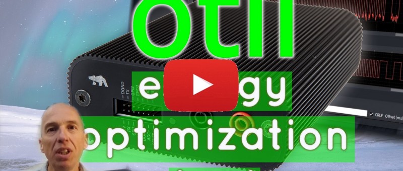 Otii - Power Consumption Optimizer for Wearables and IoT devices