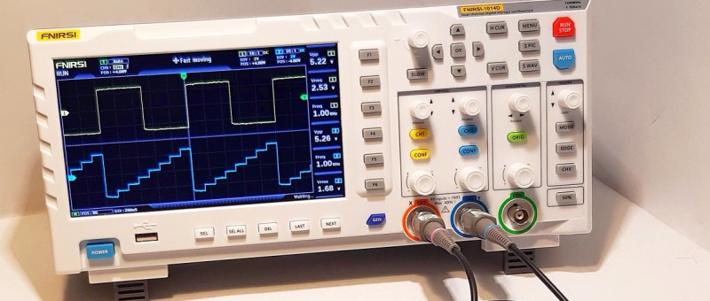 FNIRSI 1014D Digital Storage Oscilloscope: Good Performance for Tight Budgets