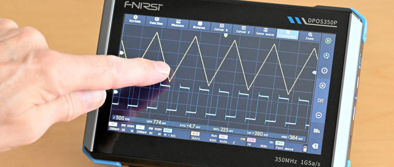 Fnirsi DPOS350P 4-in-1 Tablet Oscilloscope (Review)
