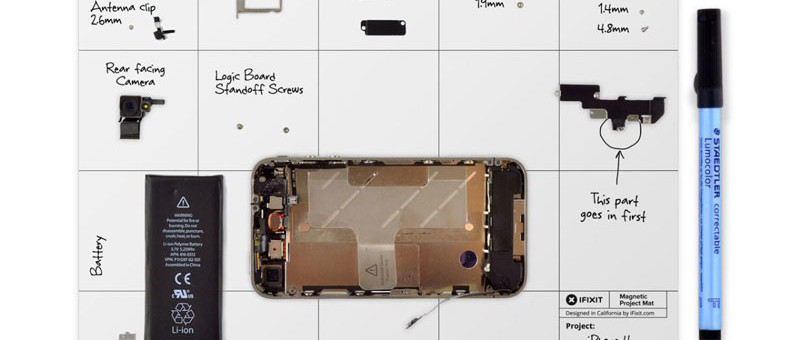 Sous-main iFixit Pro Magnetic: dépannage de pro !