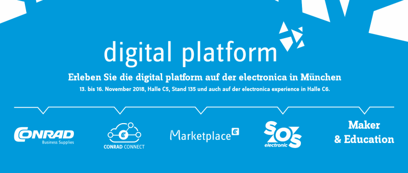 Conrad Electronic Presents Itself as Digital Platform in the 4.0 Era