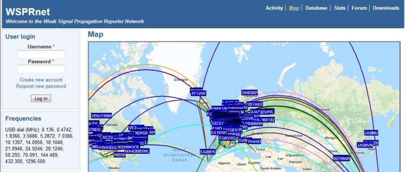 Transmitting WSPR Reports