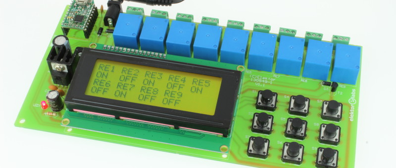 9-Channel Relay Switcher Board