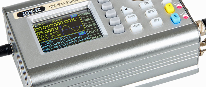 Review:  The Joy-iT JDS2915 Signal Generator