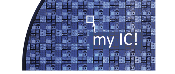 Wafer pooling: low-cost prototyping service for ICs