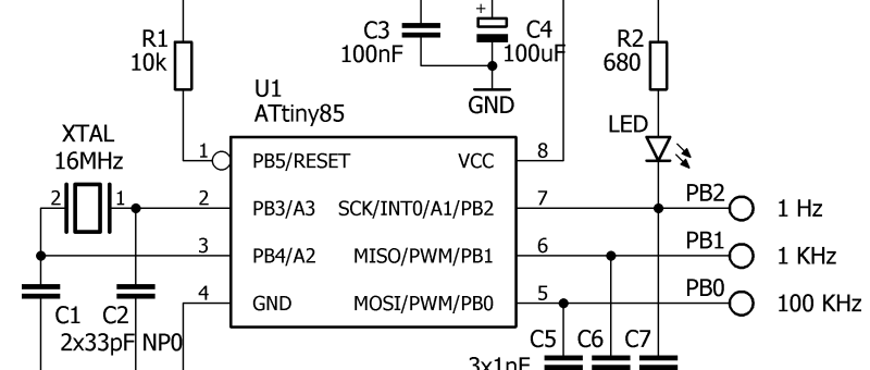 Tiny Frequency Reference