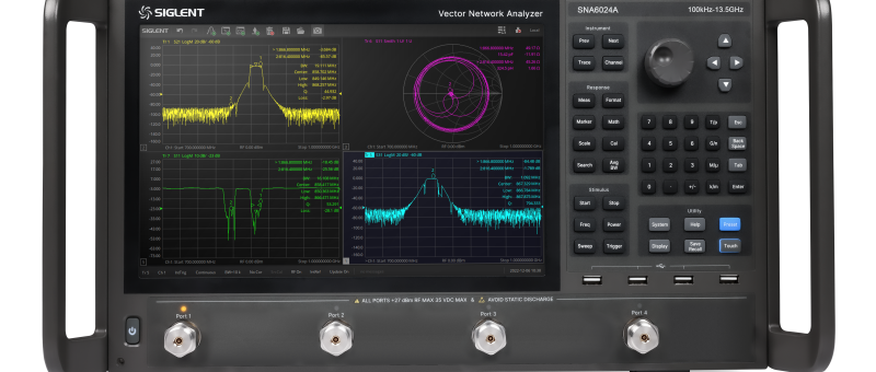 Siglent Presents Its New Vector Network Analyzer Platform SNA6000A