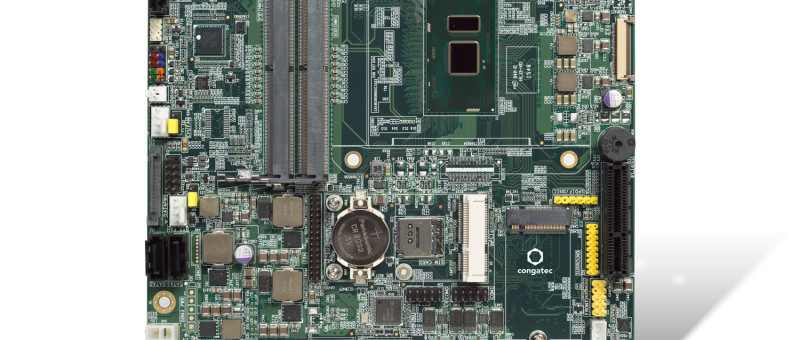 Congatec industrial-grade Thin Mini-ITX boards with 6th generation Intel Core processors offer high scalability