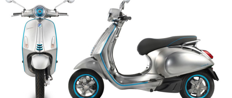 Vespa turns electric