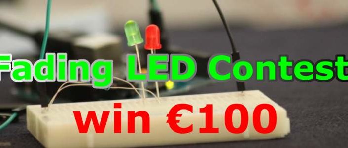 Contest: design a fading-LED circuit, win €100!