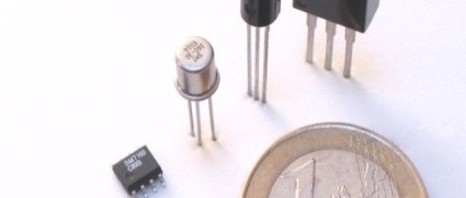 Very low power temperature sensor