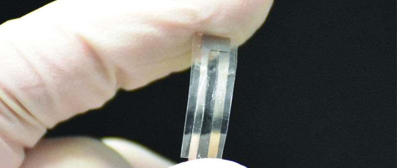 Biodegradable pressure sensor dissolves when the job is done