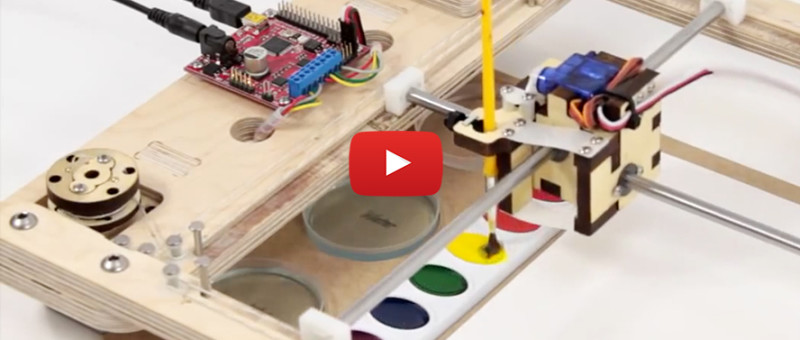 WaterColorBot Doubles as a STEAM Laboratory