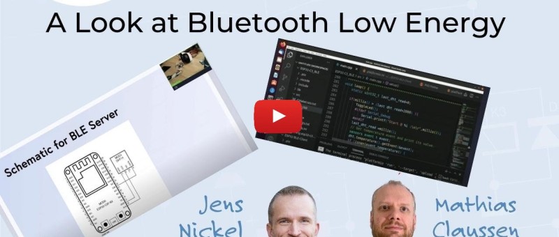 Webinar: A Look at Bluetooth Low Energy and Other Wireless Wonders