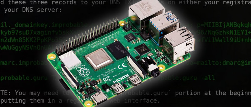 Serving Your Own Email on a Raspberry Pi