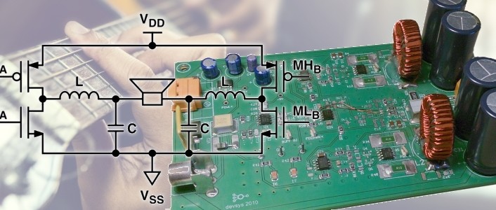 Build a Class D audio amplifier